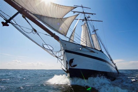 Schiff 990016 � Topzeilschoener Kampen � Vliegende hollander