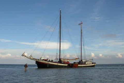 Schiff 990067 � 2 mast klipper amsterdam � Johanna Engelina