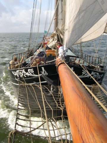 Schiff 990068 � 2-mast klipper Harlingen � Aldebaran